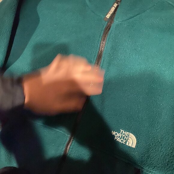 Vintage 1999 The North Face Fleece Full Zip Hiking Jacket Camping Medium - Picture 6 of 7